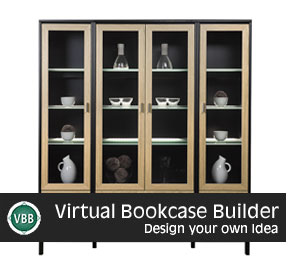virtual bookcase builder regal wood
